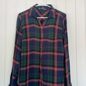 Old Navy Soft Flannel Tunic